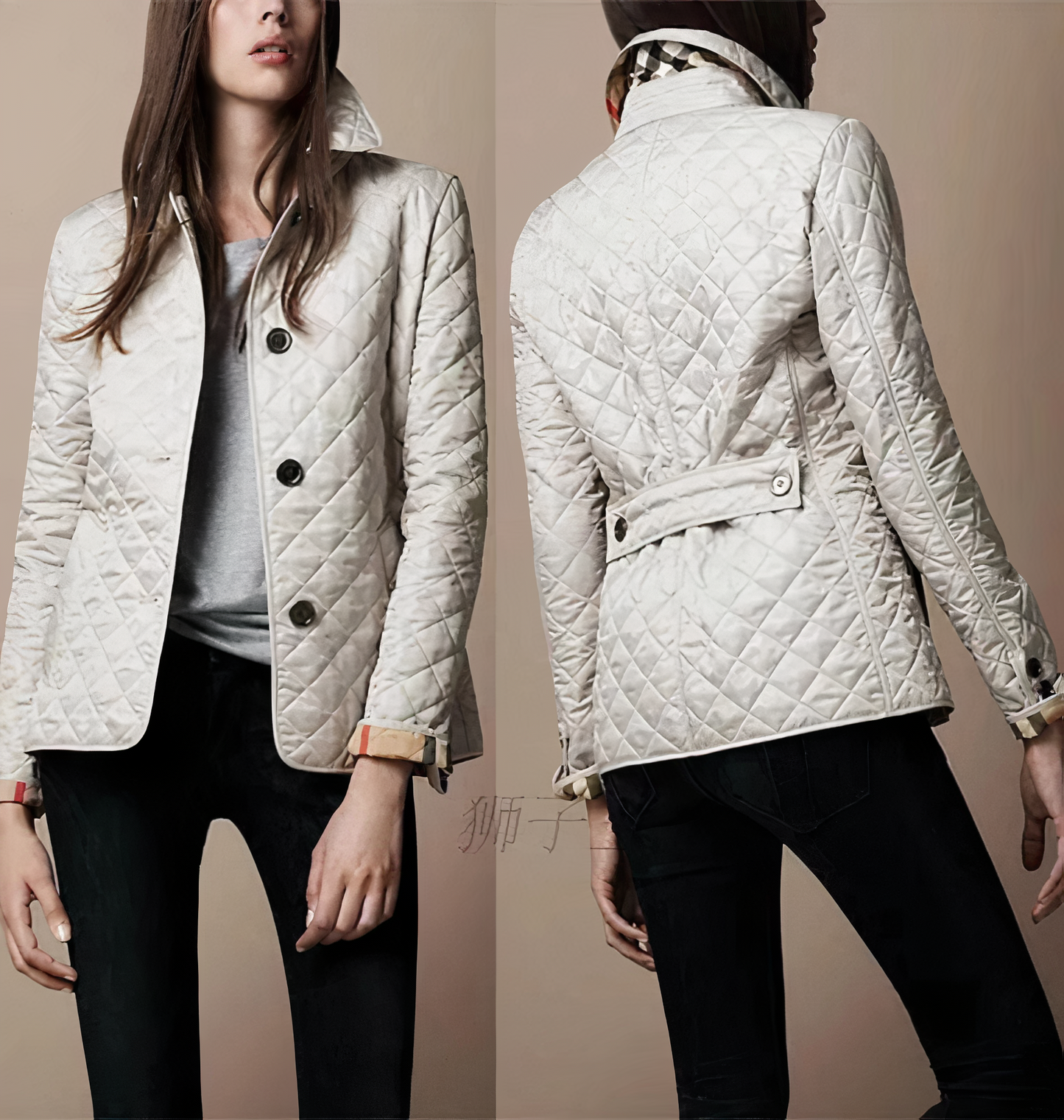 Evelyn - Chaqueta de seda y algodón para mujer