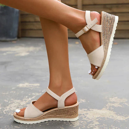 ANNIE - Sandalias ortopédicas con cuñ