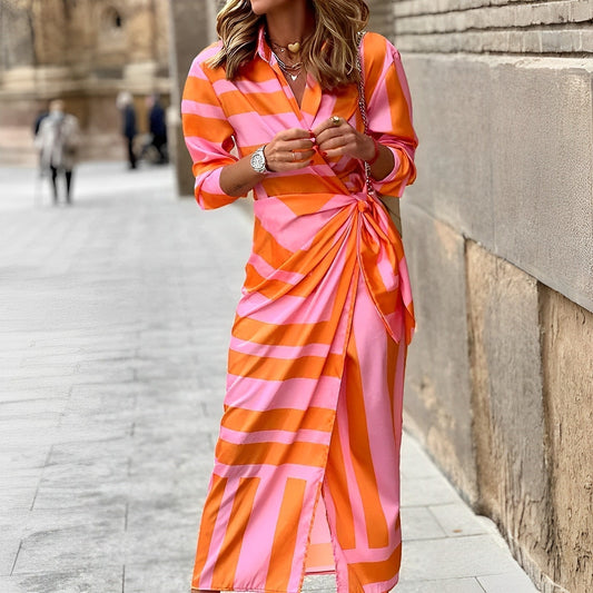 ELISE - Vestido colorido a la mod
