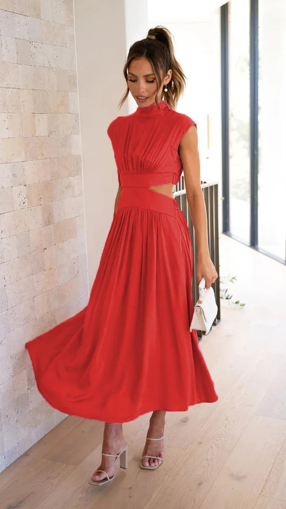 Arabella - Maxivestido plisado para mujer