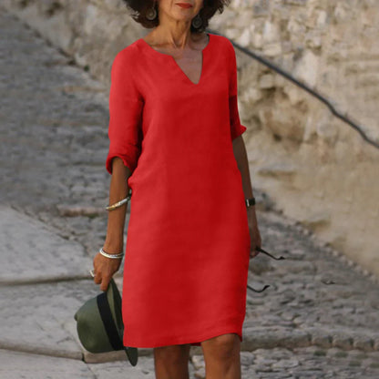 Vondra – Elegante vestido hasta la rodilla