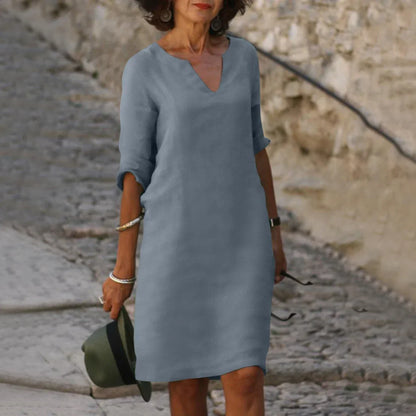 Vondra – Elegante vestido hasta la rodilla
