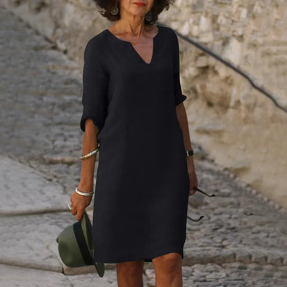 Vondra – Elegante vestido hasta la rodilla