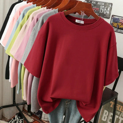 Rhoswen – Camiseta oversize de algodón