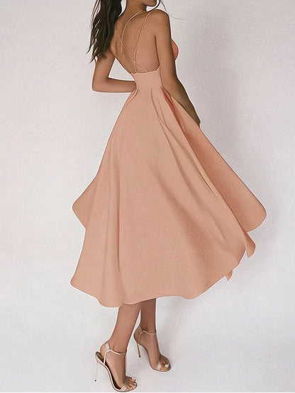 CHANTAL - Elegante vestido con escote en V