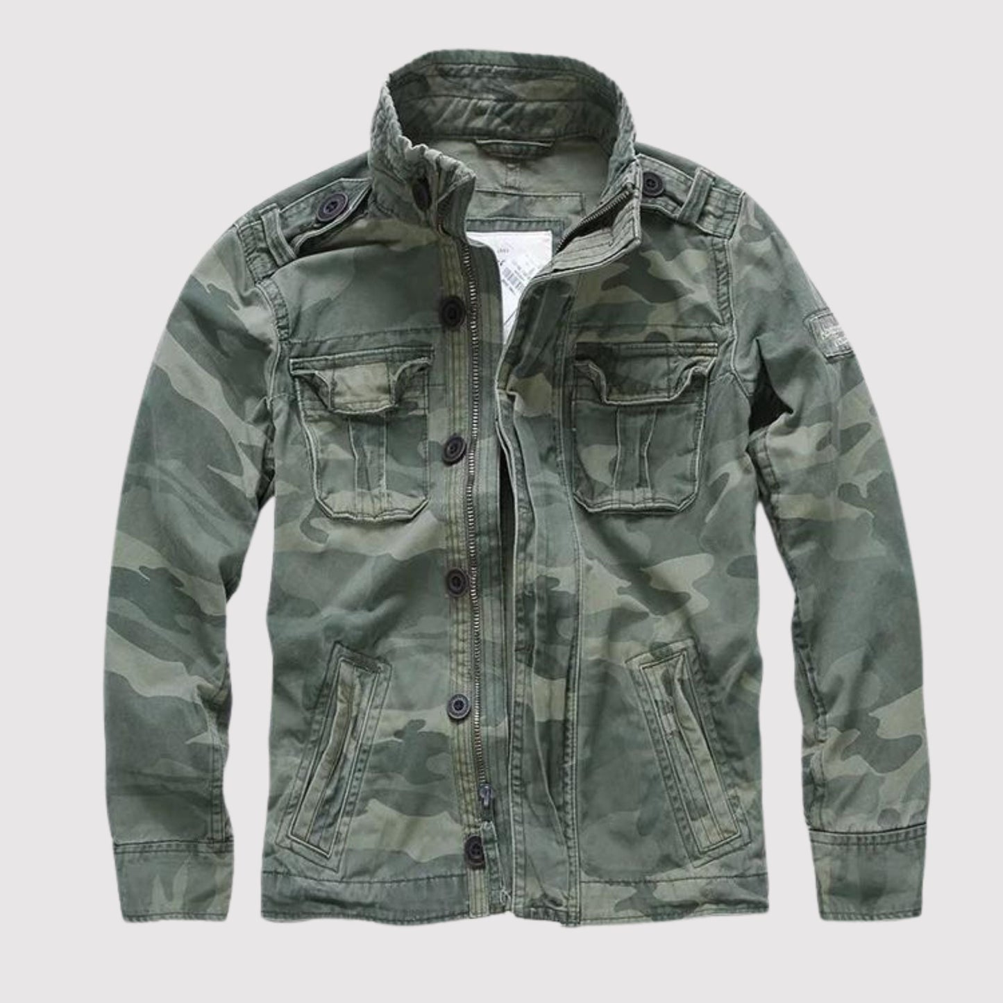 Clark - Cazadora vaquera retro con varios bolsillos