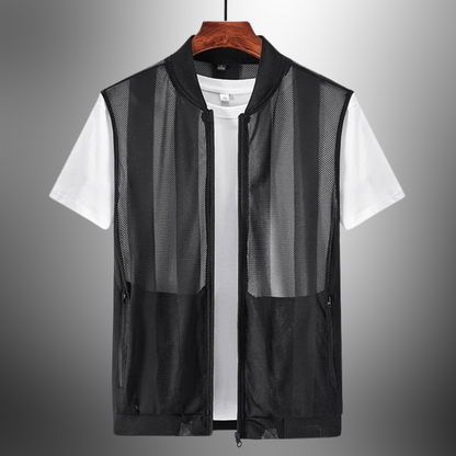 Freddie - Chaleco de malla para hombre