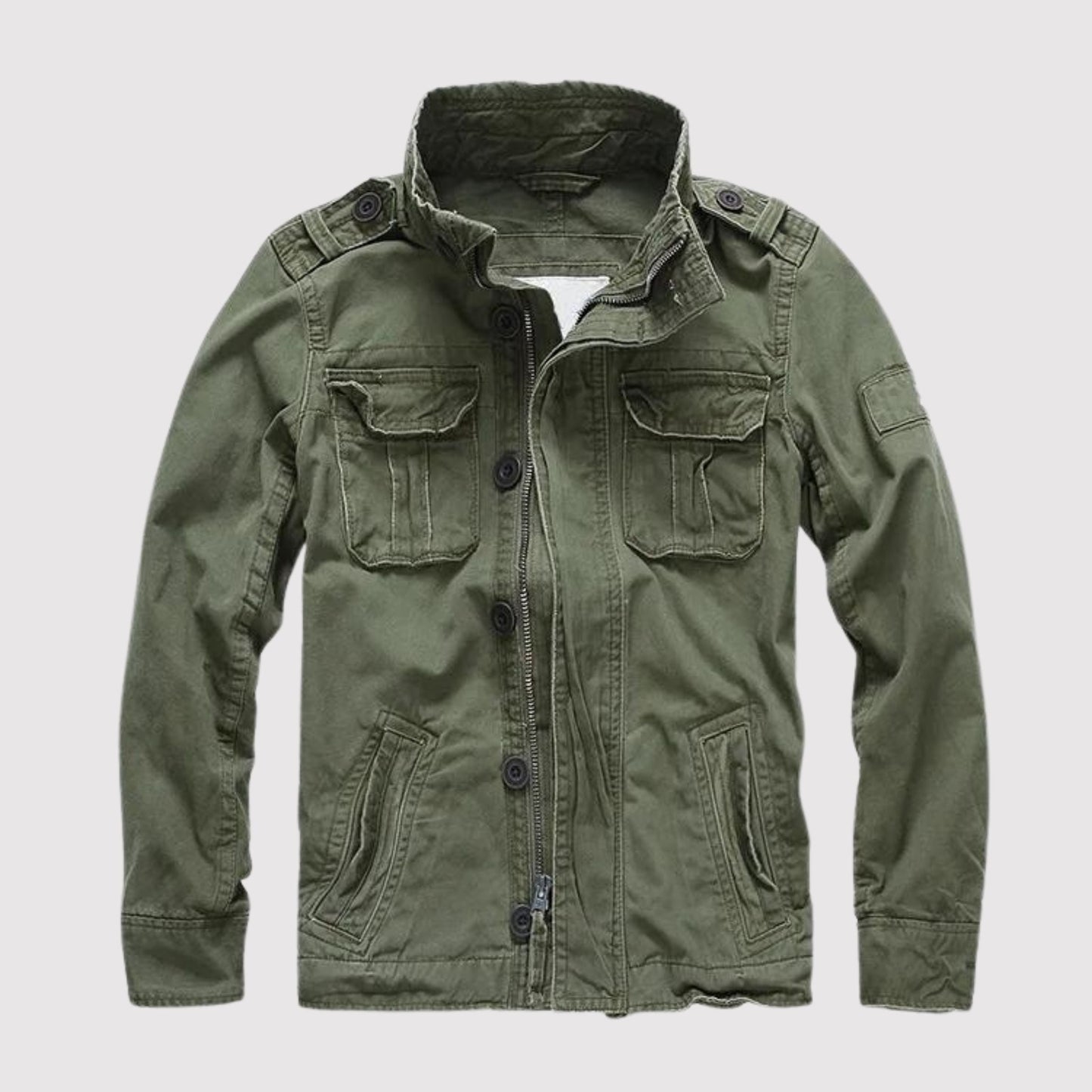 Clark - Cazadora vaquera retro con varios bolsillos