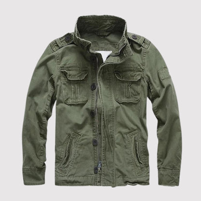 Clark - Cazadora vaquera retro con varios bolsillos
