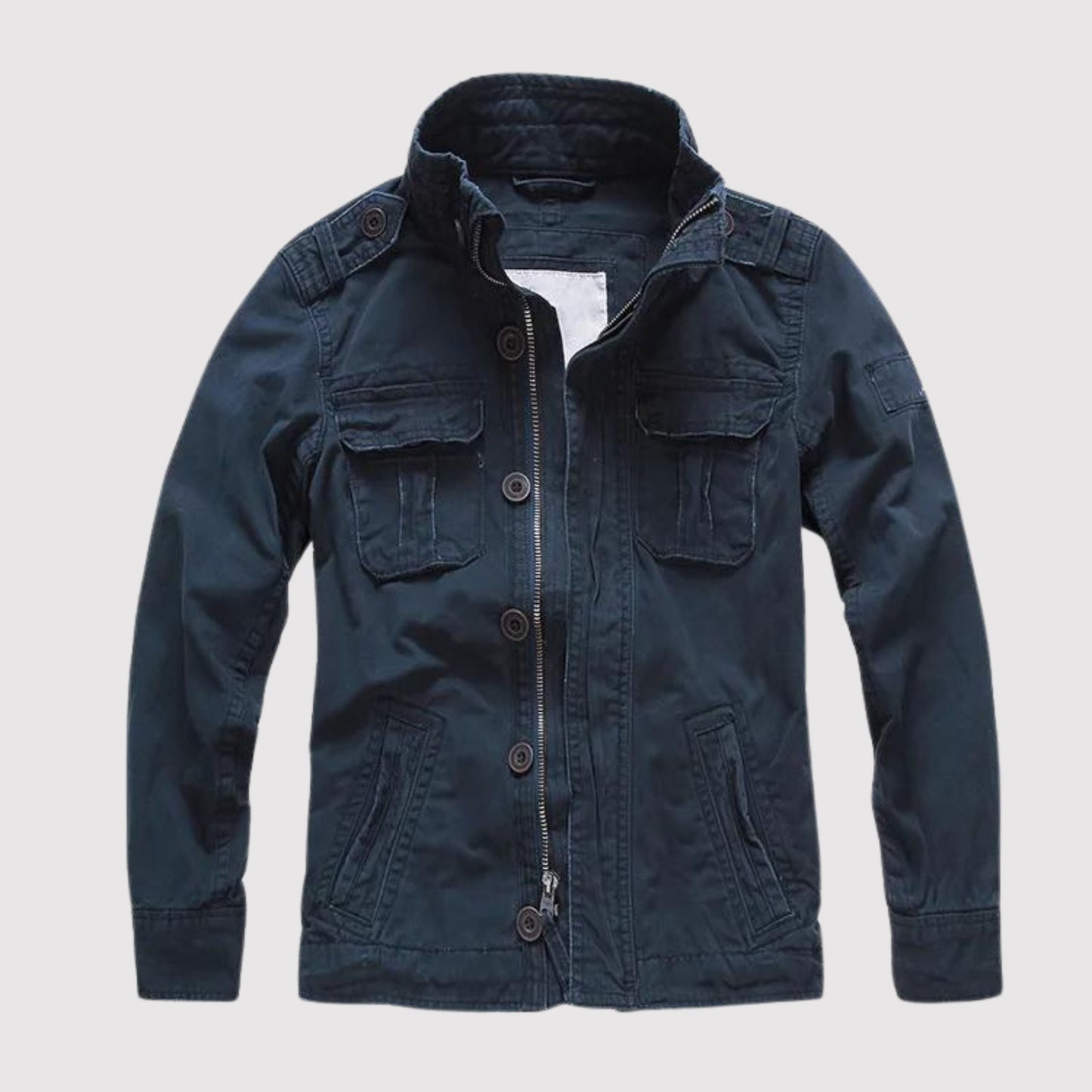 Clark - Cazadora vaquera retro con varios bolsillos