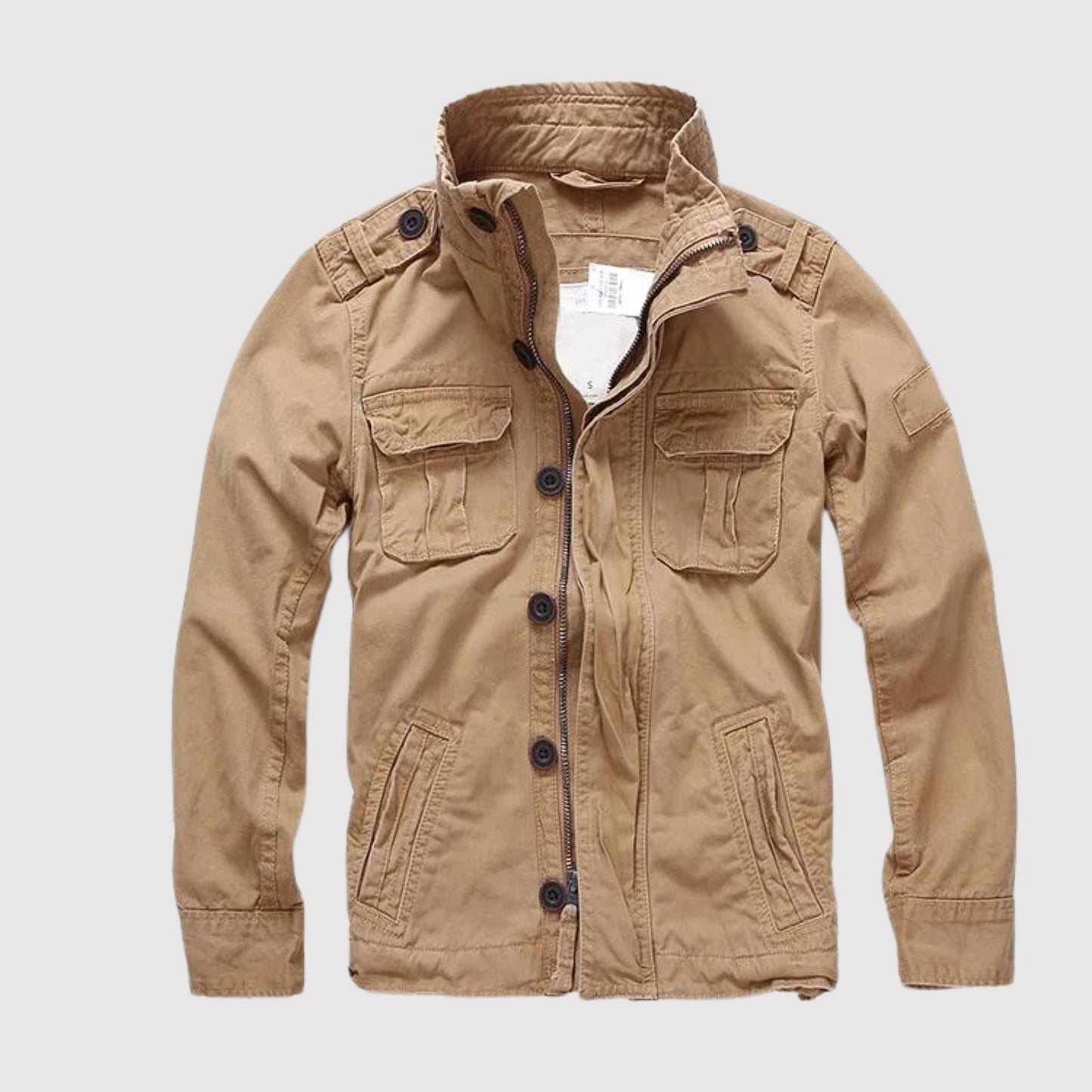 Clark - Cazadora vaquera retro con varios bolsillos