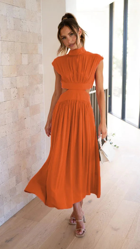 Arabella - Maxivestido plisado para mujer