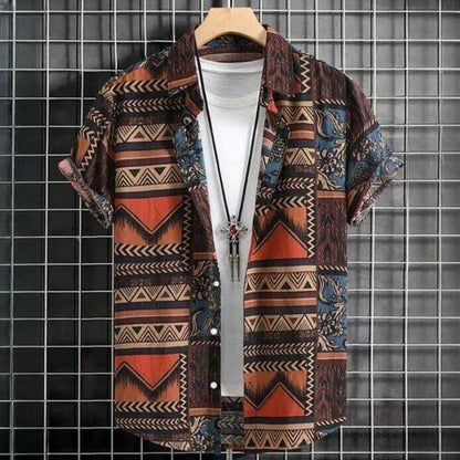 Henry - Camisas hawaianas vintage para hombr