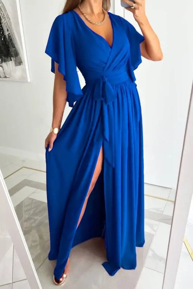 Fedelma - Elegante vestido con escote en