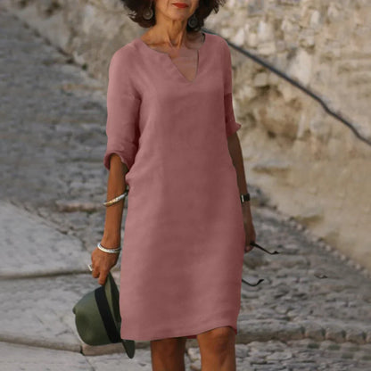 Vondra – Elegante vestido hasta la rodilla