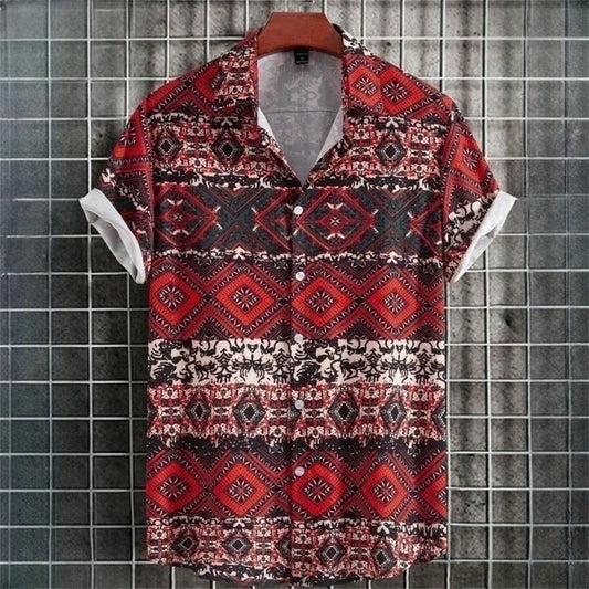 Henry - Camisas hawaianas vintage para hombr