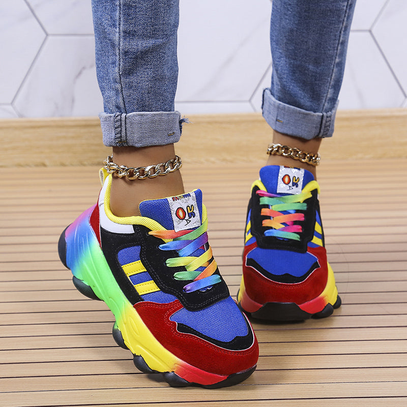 Helen - Zapatillas deportivas ortopédicas de colores con estil