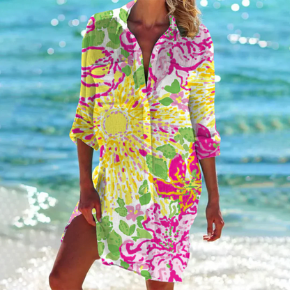 Catherine - Vestido camisero veraniego