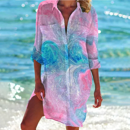 Catherine - Vestido camisero veraniego