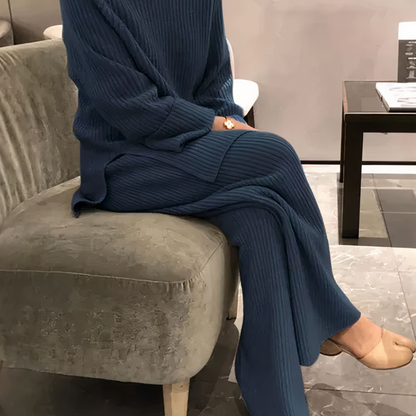 Conjunto informal de jersey y pantalón de punto - Samantha