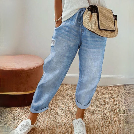 LINK - Pantalones de algodón boho de veran
