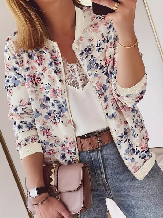 Yori – Cazadora con estampado floral