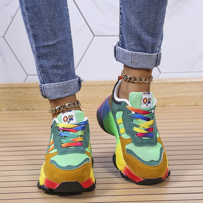Helen - Zapatillas deportivas ortopédicas de colores con estil