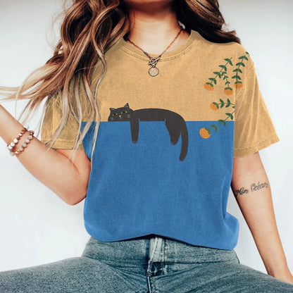 Vespera – Elegante camiseta bicolor