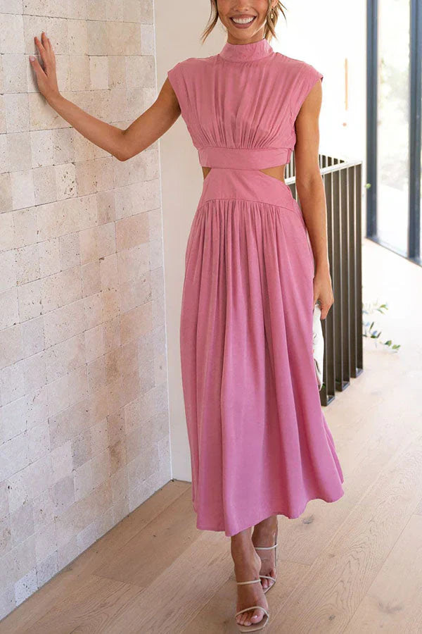 Arabella - Maxivestido plisado para mujer
