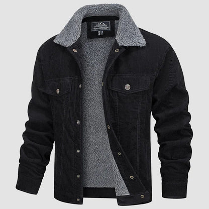Levi - Chaqueta de pana de moda para hombre