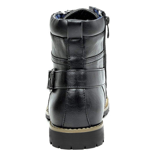 Botas de moto de cuero auténtico - Rhion