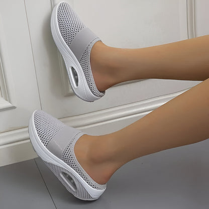Macy - Sandalias ortopédicas con tacón de cuñ