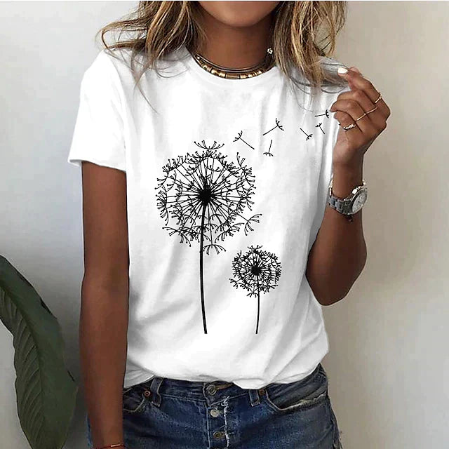 CECE - Elegante camisa de diente de leó