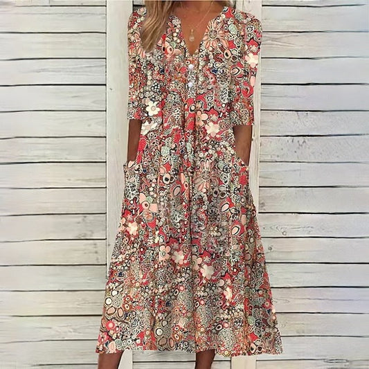 JANA - Vestido flora