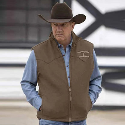 Leonard - Chaleco con cremallera para hombre