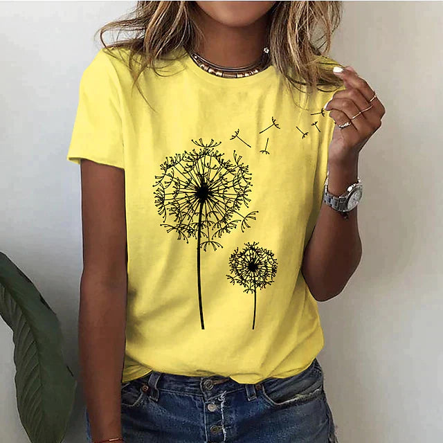 CECE - Elegante camisa de diente de leó