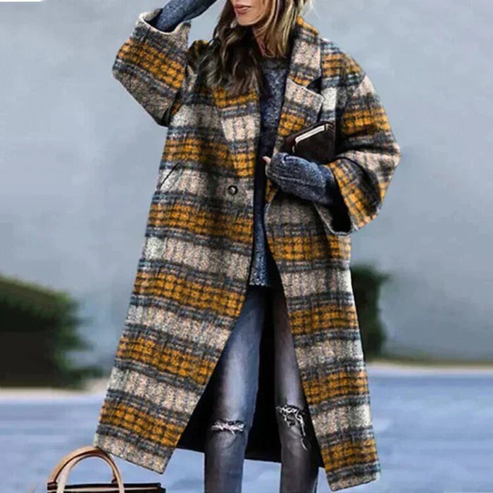 Dimity - Elegante abrigo de lana oversize