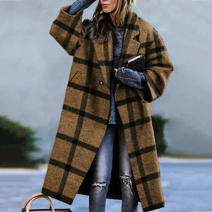 Dimity - Elegante abrigo de lana oversize